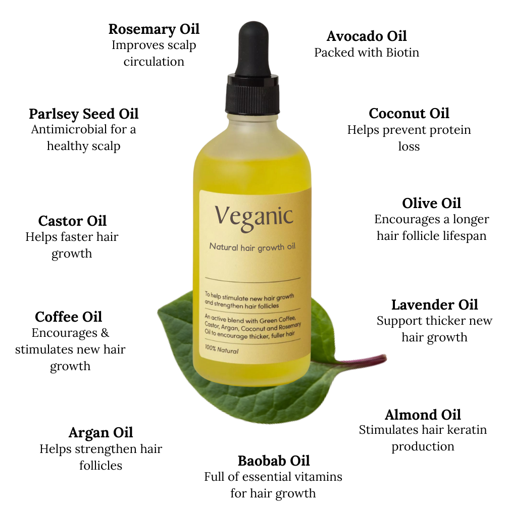 Veganic Hair Oil (OFFER FOR BUYING 3)